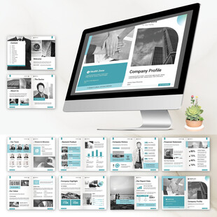 时尚公司画册ID设计模板