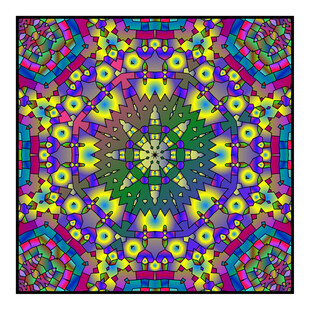 矢量教堂玻璃天花吊顶