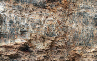 高清褐色斑驳岩石纹理