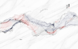 水墨画软膜天花