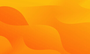 橙色曲线抽象矢量背景