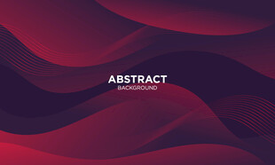 深红色抽象矢量背景