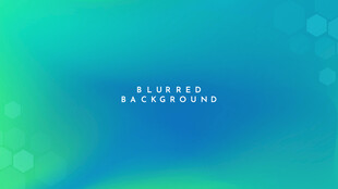 蓝绿色渐变模糊矢量背景