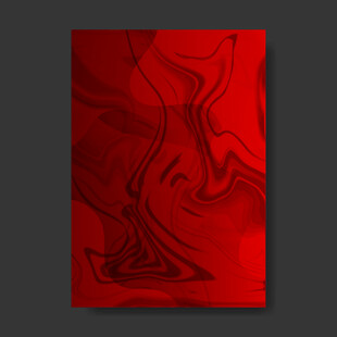 红色酸性流体矢量背景
