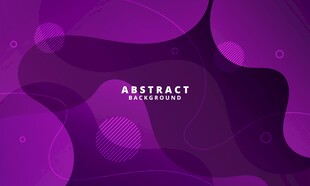 紫色渐变波浪矢量背景