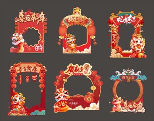 新年年货节摊位美陈