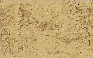 高清斑驳金色岩石纹理