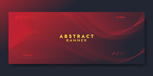暗红色波浪矢量背景