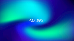 蓝绿色发光螺旋抽象矢量背景