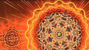 民族动态风情背景