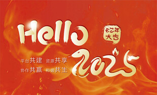 2025新年海报  主KV