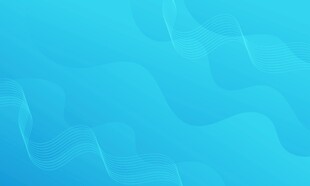 蓝色波浪曲线矢量背景