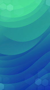 蓝绿色渐变波浪矢量背景