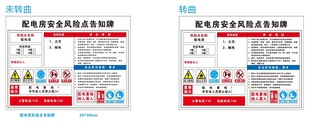 配电房安全风险告知
