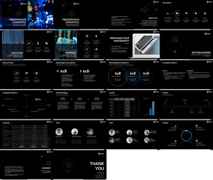 黑科技高级黑高级灰数据PPT