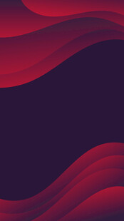 暗红色波浪抽象矢量背景