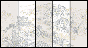 长城装饰画