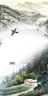 高清 中式新品玄关 TIF分层