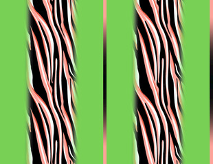 斑马纹竖条
