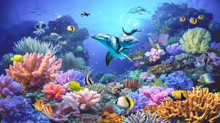 海底世界海底生物