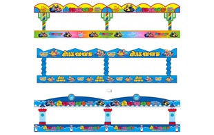 碰碰车门面车棚设计