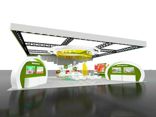 乡村振兴成果展3d模型