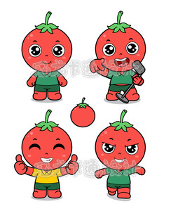 暴走的西红柿精灵卡通IP