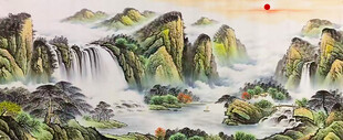山水风景挂画