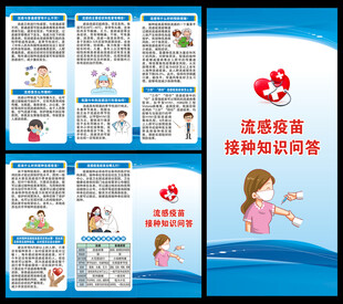 流感知识三折页