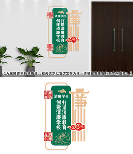 学校廉政文化墙