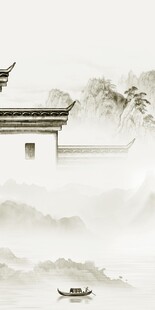 高端 清晰中式玄关 tif分层