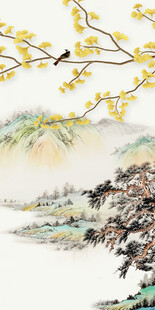 人气 现代高雅玄关 tif分层