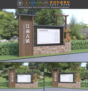 景区导视标识