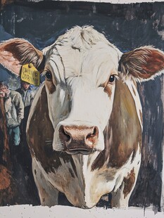 油画牛素材-油画牛图片-油画牛设计模板-昵图网