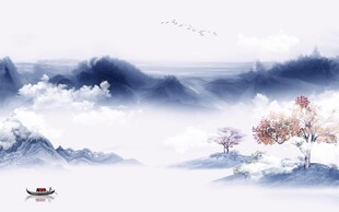 人气 最新中式山水 TiF分层