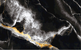 高清幻影黑金花大理石