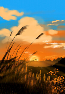 落日夕阳