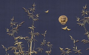 竹子背景画