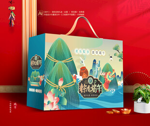 粽子礼盒 端午包装