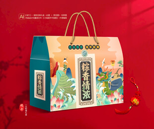 粽子礼盒 端午包装
