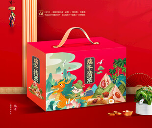 粽子礼盒 端午包装