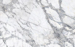 水墨雪花白大理石