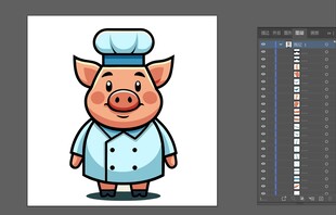 卡通猪