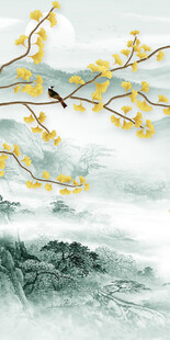 高端 新款中式玄关 tif分层