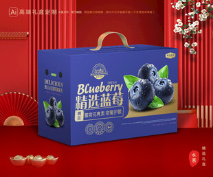 蓝莓包装 水果礼盒