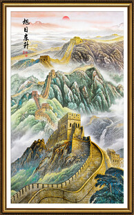 长城玄关装饰画