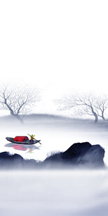 简约 新品中式玄关 tif分层