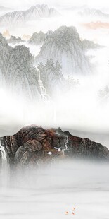 现代 意境人气玄关 TiF分层