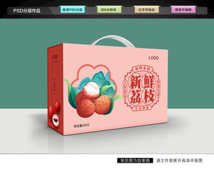 荔枝包装 妃子笑礼盒