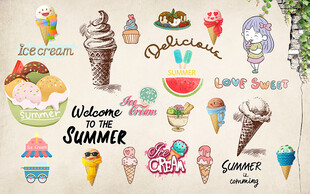 咖啡馆下午茶背景墙